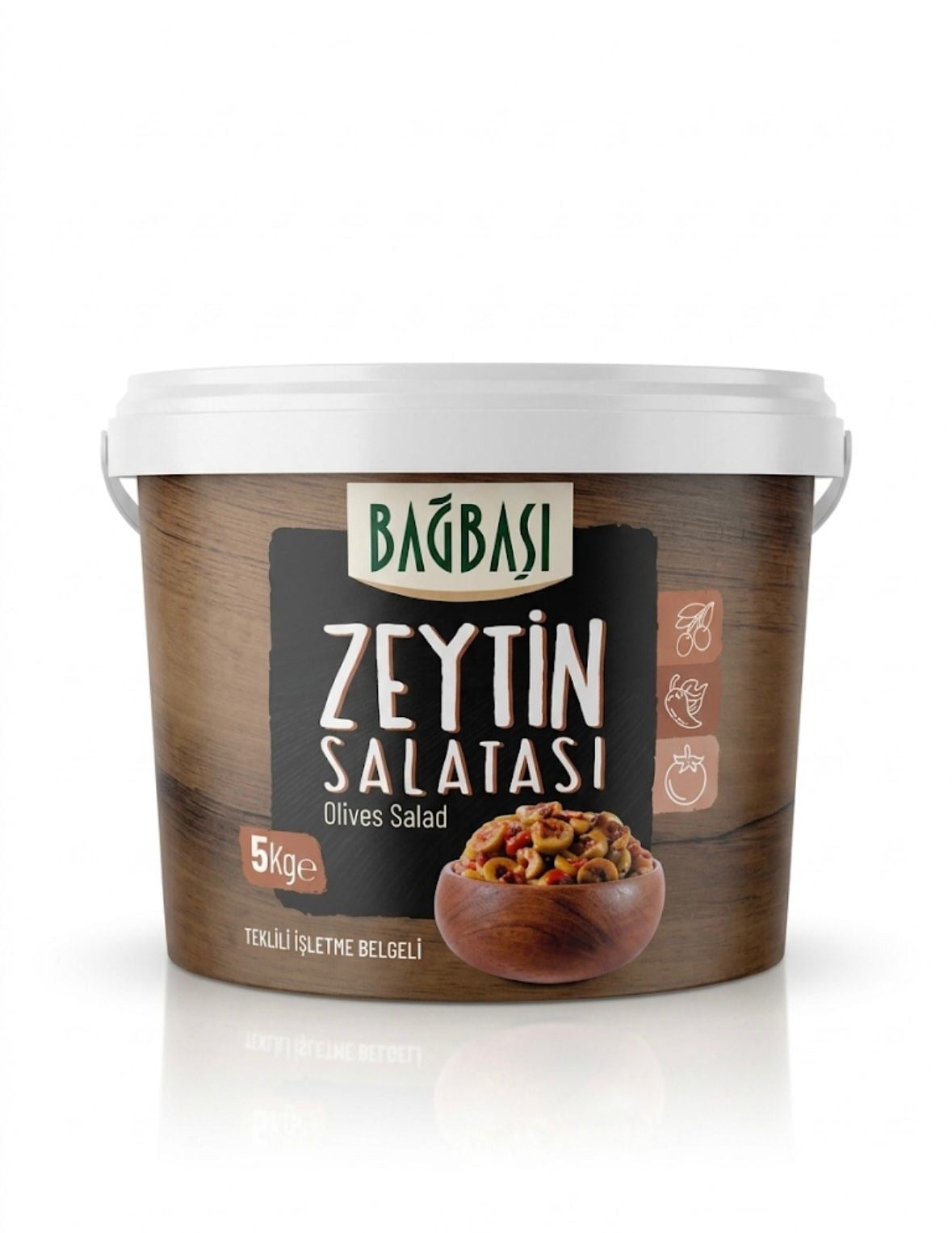 BAĞBAŞI ZEYTİN SALATASI 5 KG - BAĞBAŞI - EDT2116 - EDT İstanbul