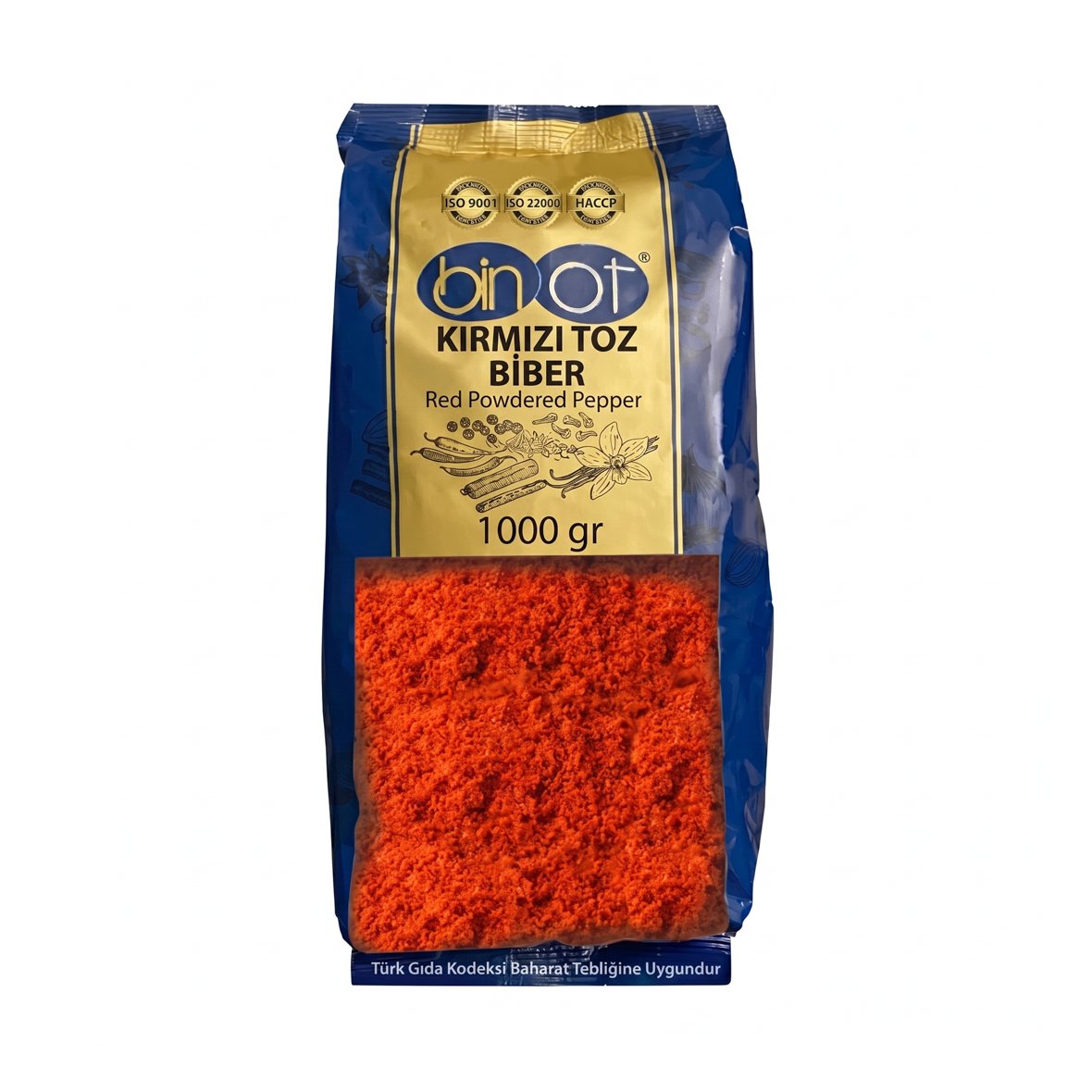 BİNOT ACI TOZ BİBER 1 KG - BİNOT - EDT1115 - EDT İstanbul