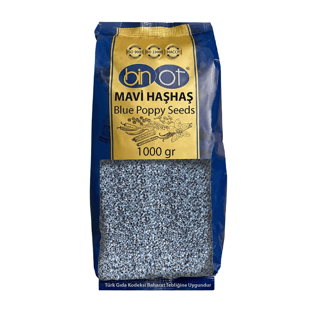 BİNOT HAŞHAŞ  MAVİ 1 KG - BİNOT - EDT0341 - EDT İstanbul