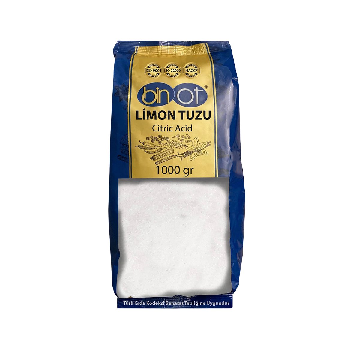 BİNOT LİMON TUZU 1 KG - BİNOT - EDT1168 - EDT İstanbul