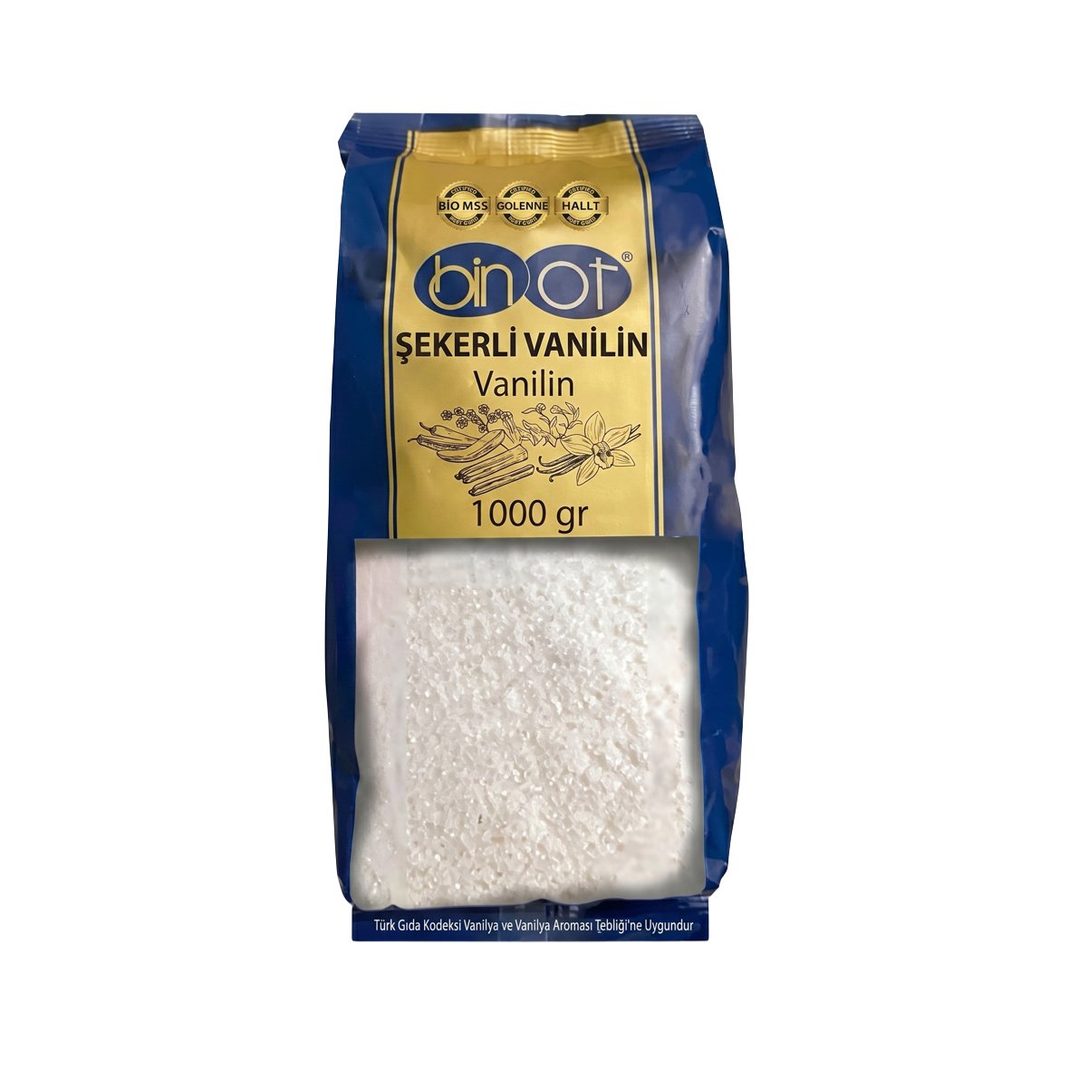BİNOT VANİLYA ŞEKERLİ 1 KG - BİNOT - EDT1184 - EDT İstanbul