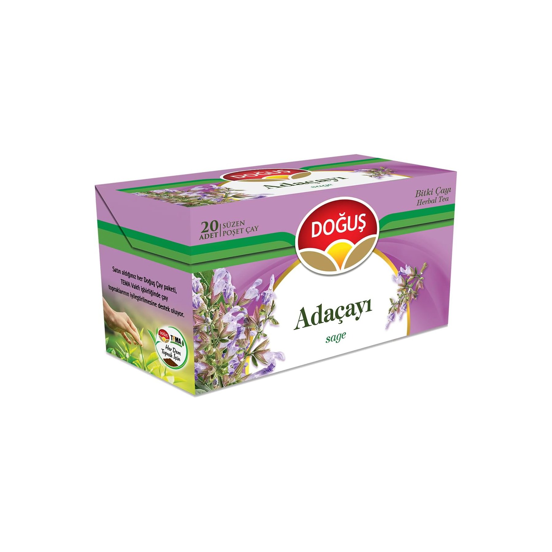 DOĞUŞ BİTKİ ADAÇAYI ÇAYI 0,9 GR*500 AD - DOĞUŞ - EDT2835 - EDT İstanbul