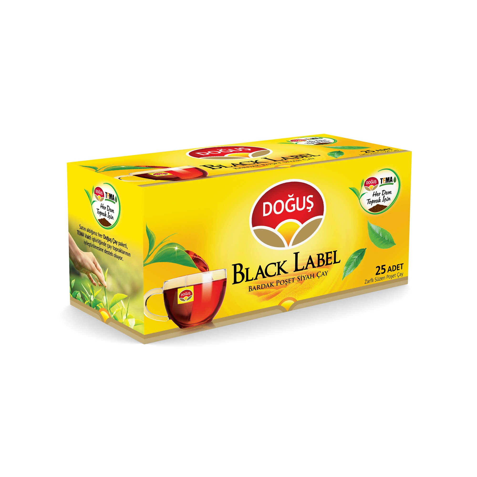 DOĞUŞ BLACK LABEL DEM. POŞET ÇAY 25 GR*50 AD 10 LU - DOĞUŞ - EDT4293 - EDT İstanbul