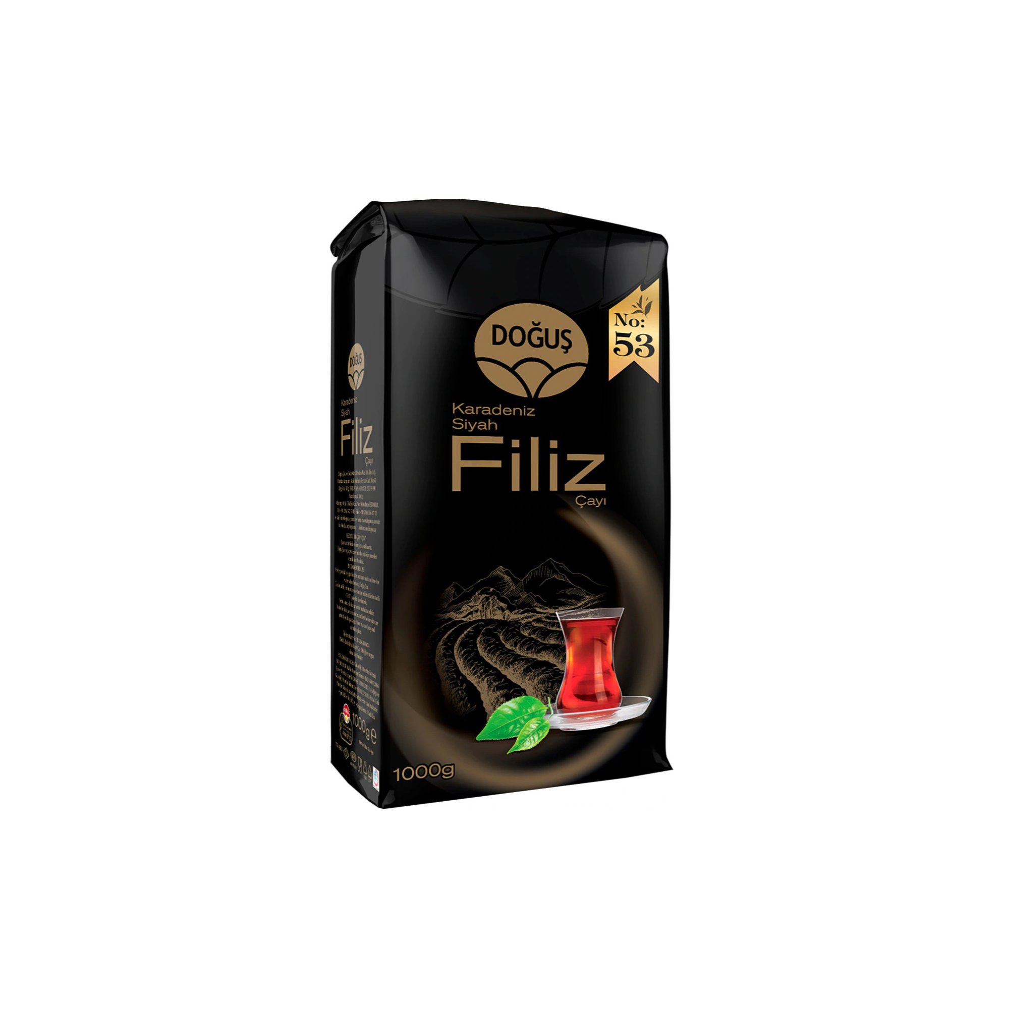 DOĞUŞ FİLİZ SİYAH ÇAY NO 53 1000 GR*12 - DOĞUŞ - EDT2725 - EDT İstanbul