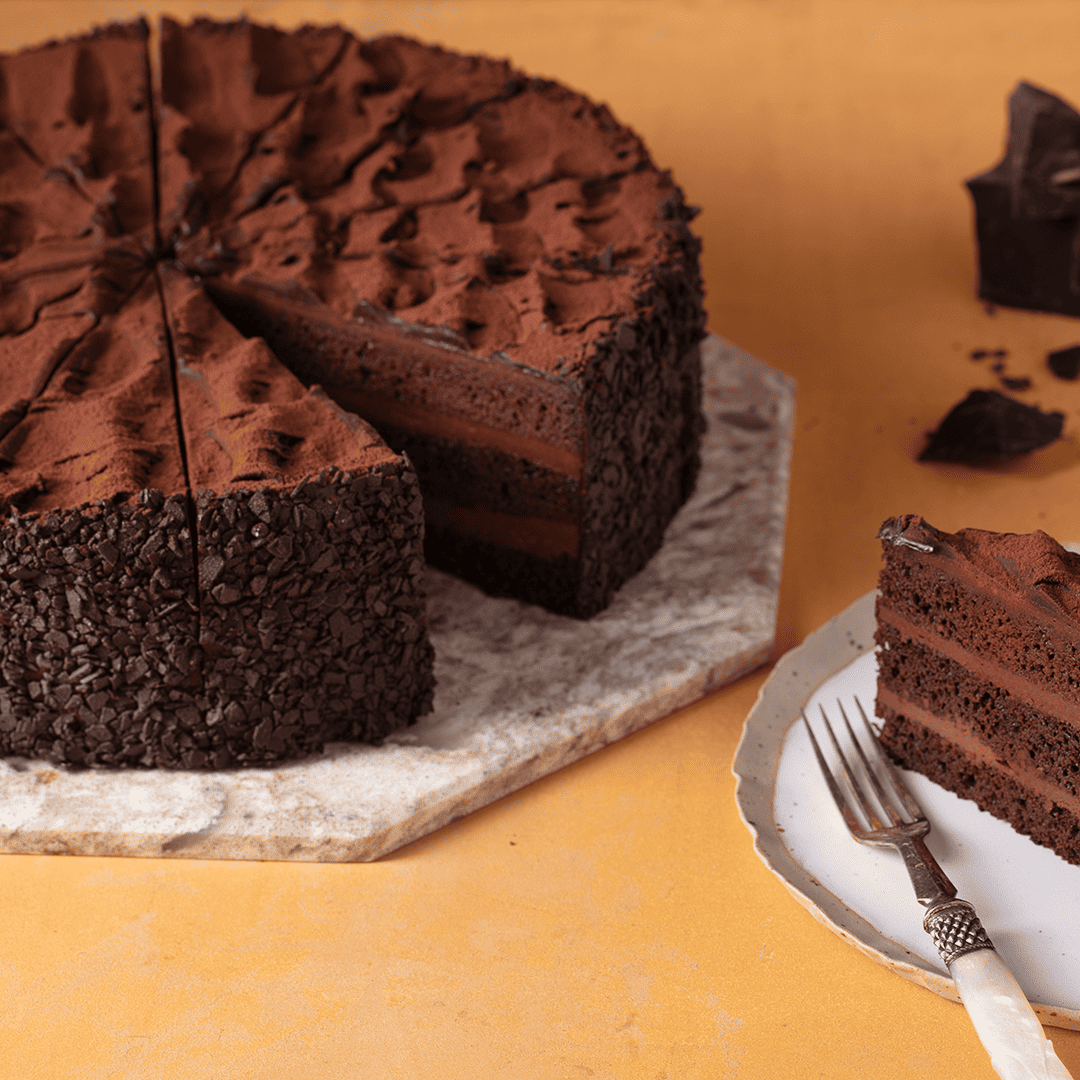 Donuk Rella Cake Belçika Çikolatalı Pasta 1950 g - 14 Dilim - EDTİstanbul - EDT100109 - EDT İstanbul