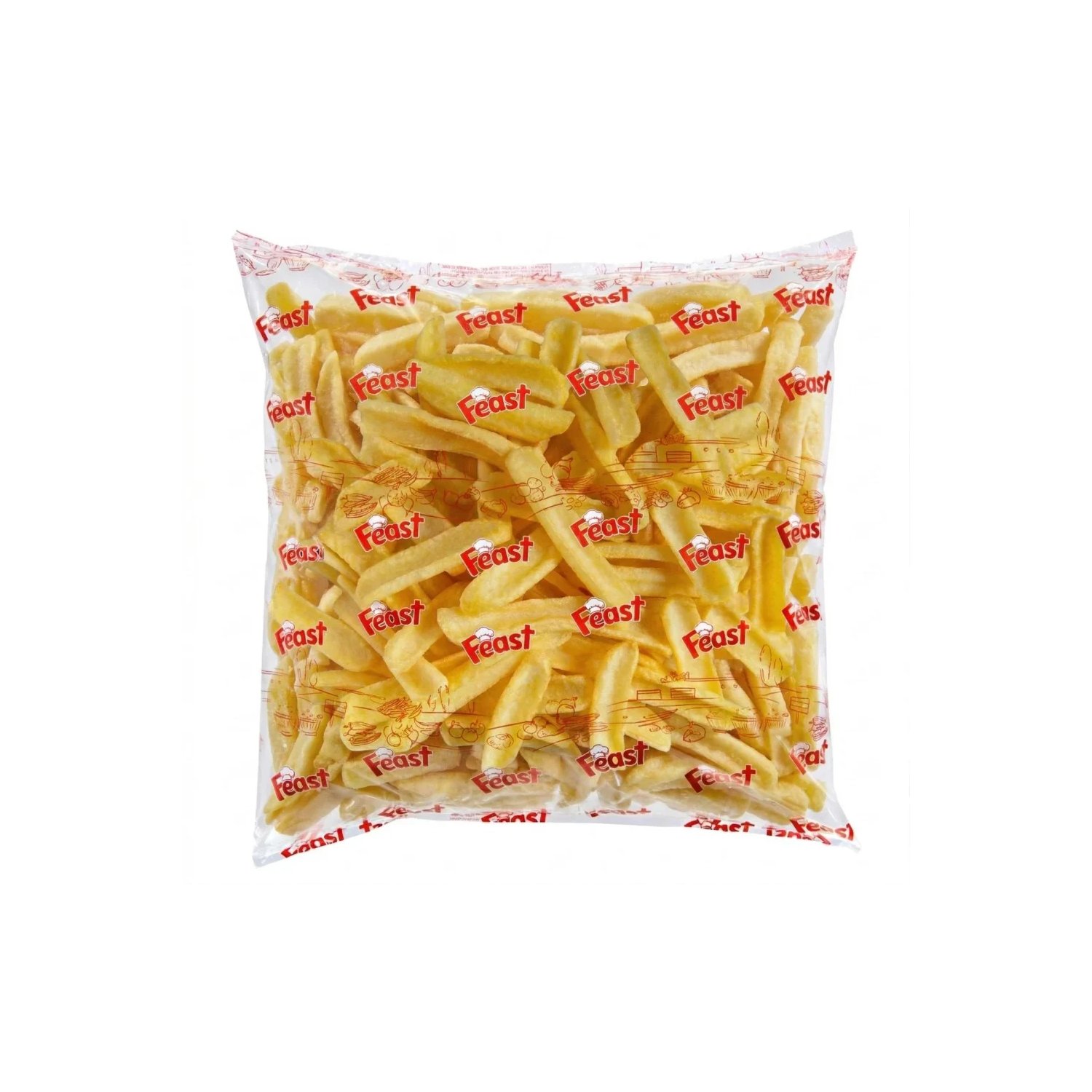 FEAST DONDURULMUŞ KAYIK PATATES 6*2,5 KG - FEAST - EDT2263 - EDT İstanbul