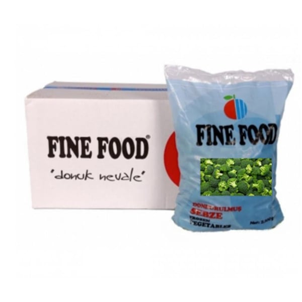 FİNE FOOD DONUK BROKOLİ 2,5 KG*4 - FİNE FOOD - EDT0710 - EDT İstanbul