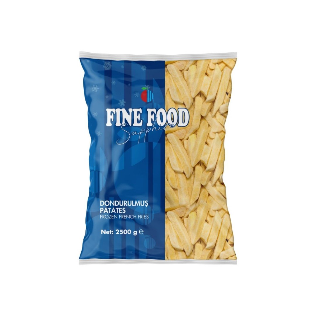 FİNE FOOD PATATES 9*9 2,5 KG *6 ( 15 KG ) SAPPHİRE - FİNE FOOD - EDT2950 - EDT İstanbul
