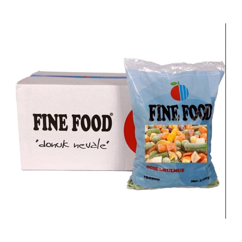 FİNE FOOD SEBZE MİX 4*2,5 KG - FİNE FOOD - EDT0724 - EDT İstanbul