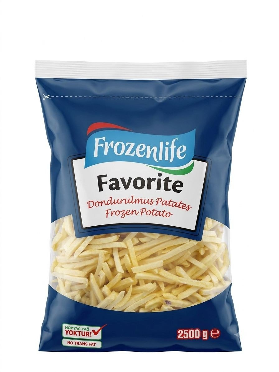 FROZENLİFE FAVORITE PATATES 7*7 (2,5 KG ) - FROZENLİFE - EDT4462 - EDT İstanbul