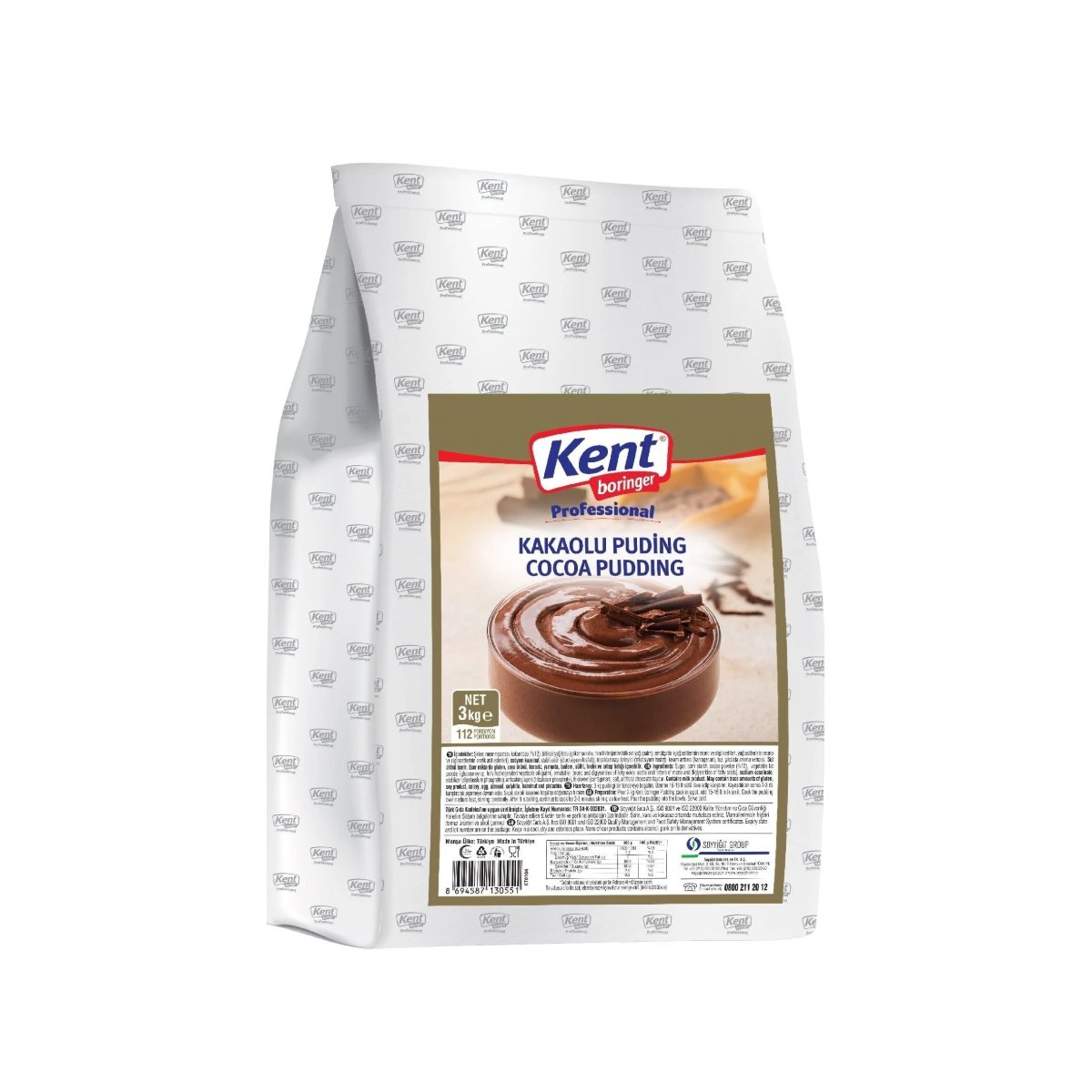 KENT PUDİNG 3 KG KAKAOLU*4 ADET - KENT - EDT2196 - EDT İstanbul