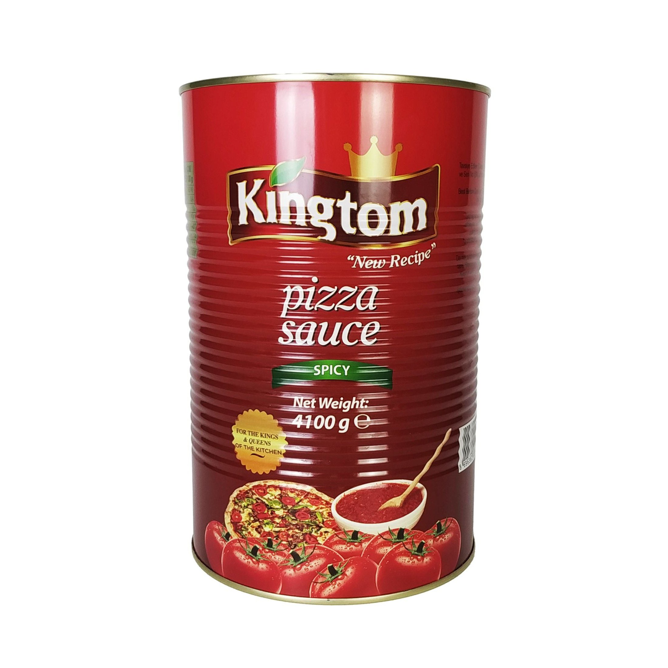 KİNGTOM PİZZA SOSU 4100 GR TENEKE*6 - KINGTOM - EDT1791 - EDT İstanbul