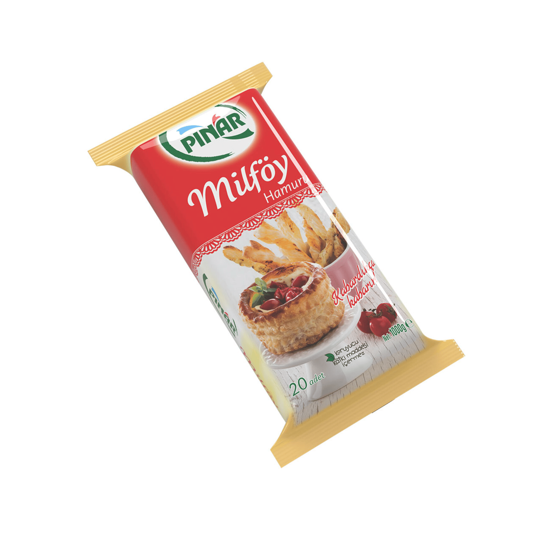 PINAR MİLFÖY HAMURU 1000 GR*12 - PINAR - EDT1767 - EDT İstanbul