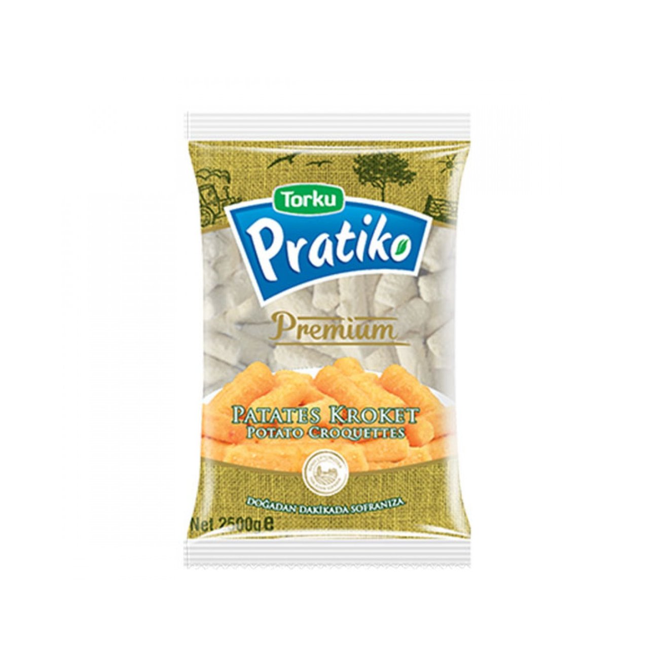 PRATİKO PRE. PATATES SİLİNDİR KROKET 2,5 KG*5 AD. - PRATİKO PRE. - EDT2995 - EDT İstanbul