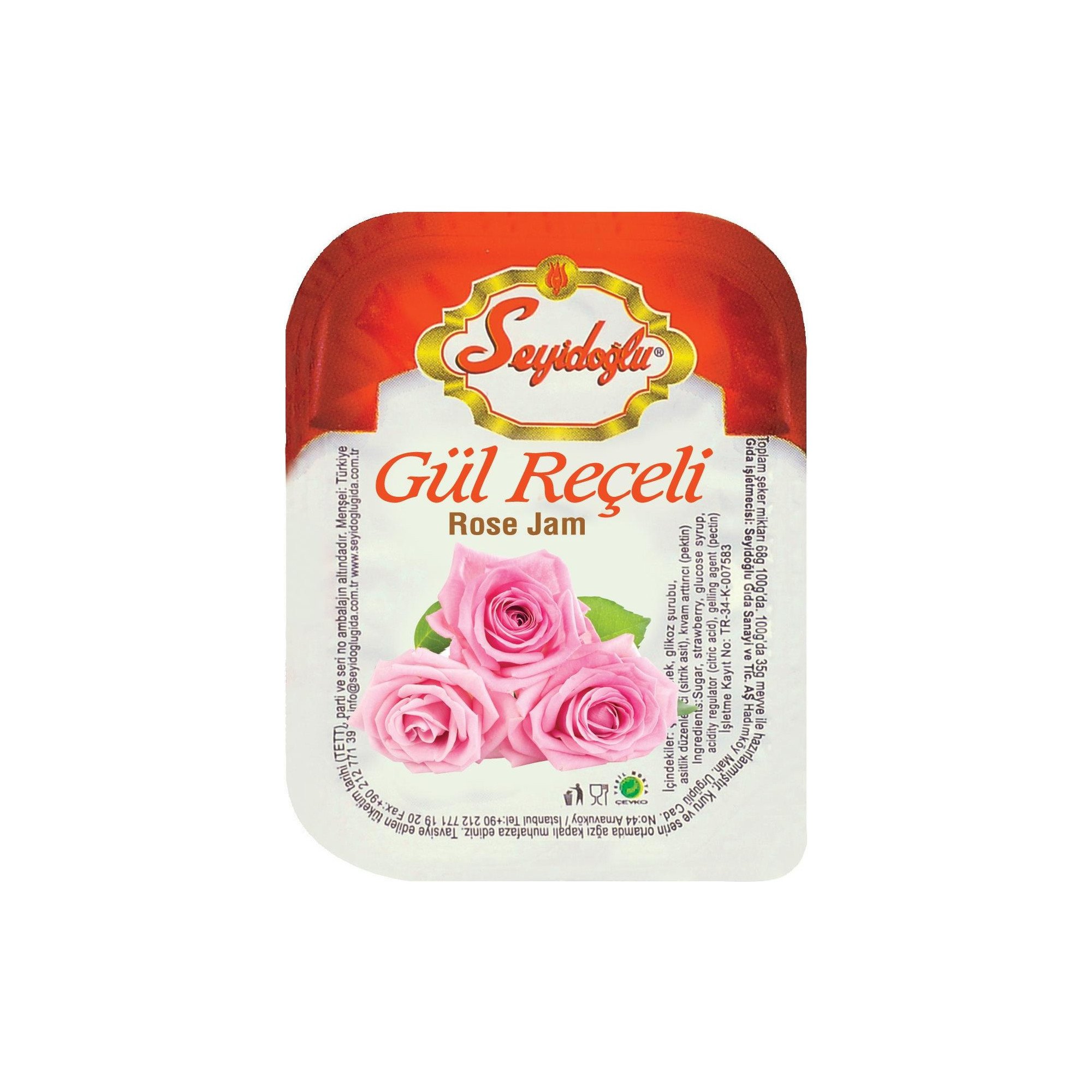 S.OĞLU PİKNİK REÇEL15 GR GÜL*100 - SEYİDOĞLU - EDT1929 - EDT İstanbul