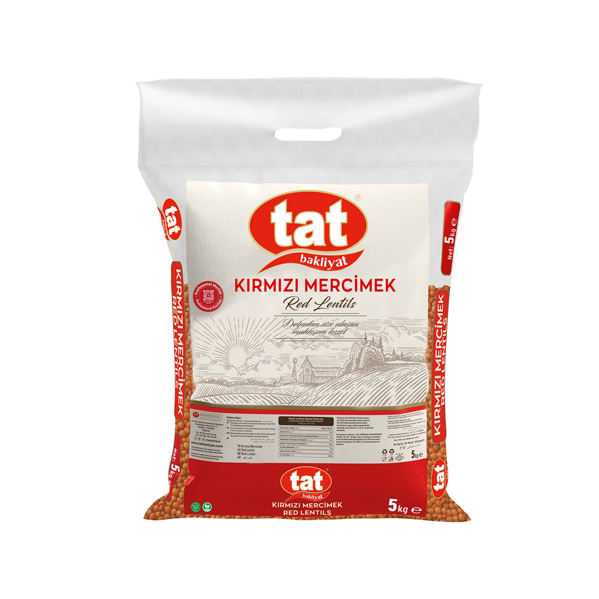 Tat Dermason Fasülye 8mm 5KG - TAT - EDT4623 - EDT İstanbul