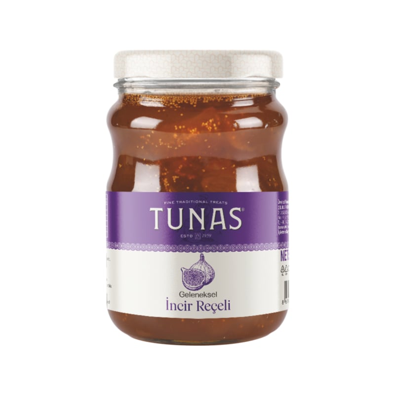 TUNAS 1500 GR REÇEL İNCİR CAM*6 - TUNAS - EDT3043 - EDT İstanbul