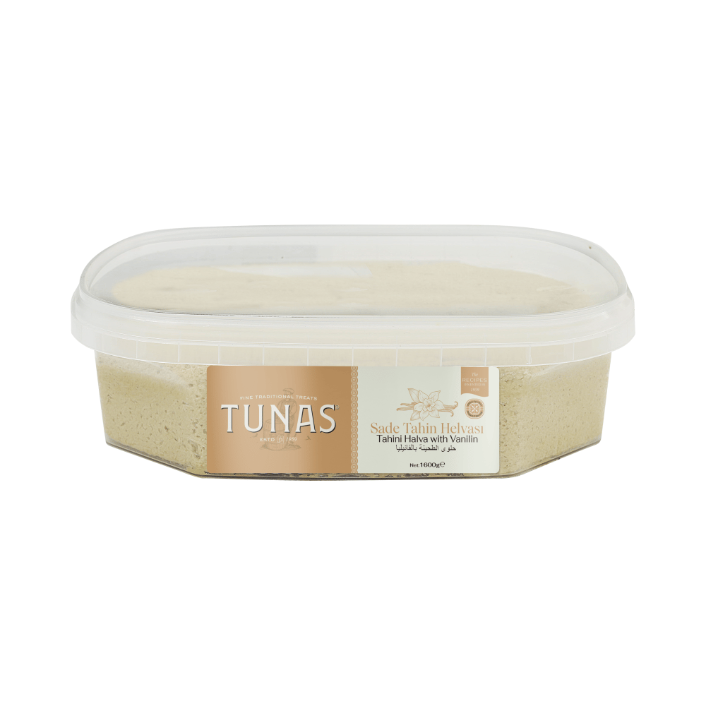 TUNAS 1600 GR PLS. SADE TAHİN HELVASI*6 - TUNAS - EDT3806 - EDT İstanbul