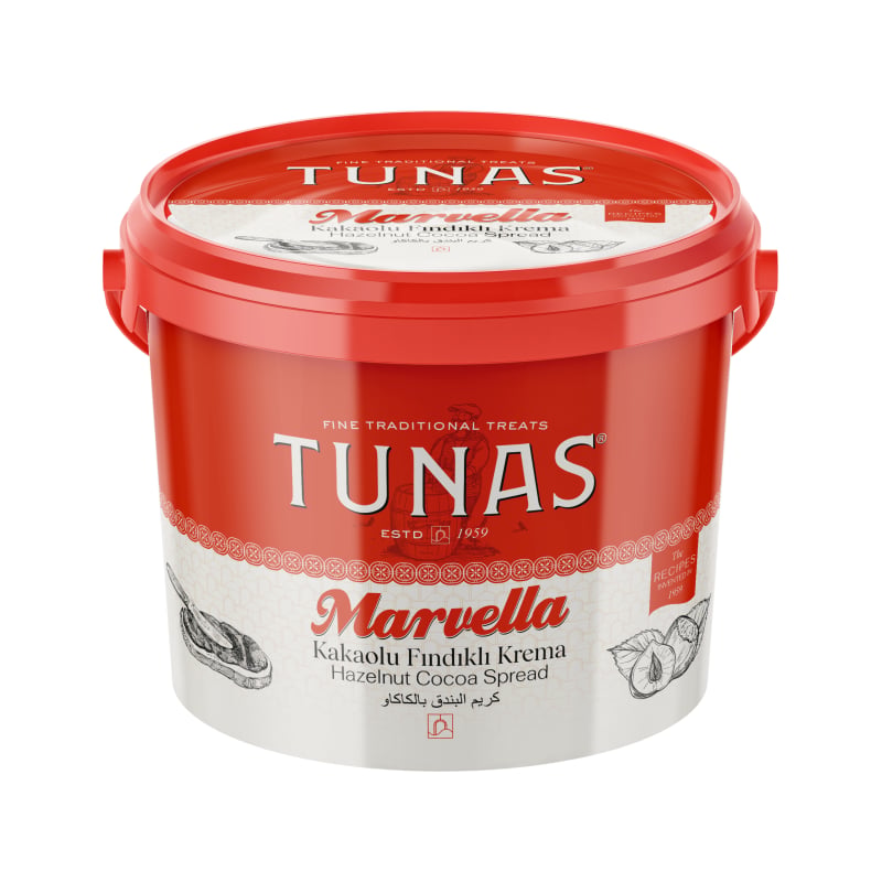 TUNAS MARVELLA KAKAOLU KREMA 5000 GR - TUNAS - EDT2113 - EDT İstanbul