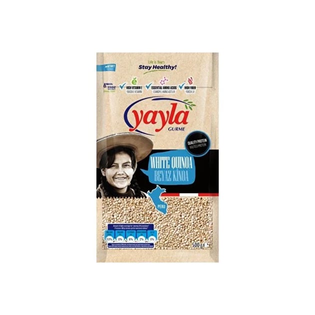 YAYLA BEYAZ KİNOA 500 GR*8 - YAYLA - EDT0554 - EDT İstanbul
