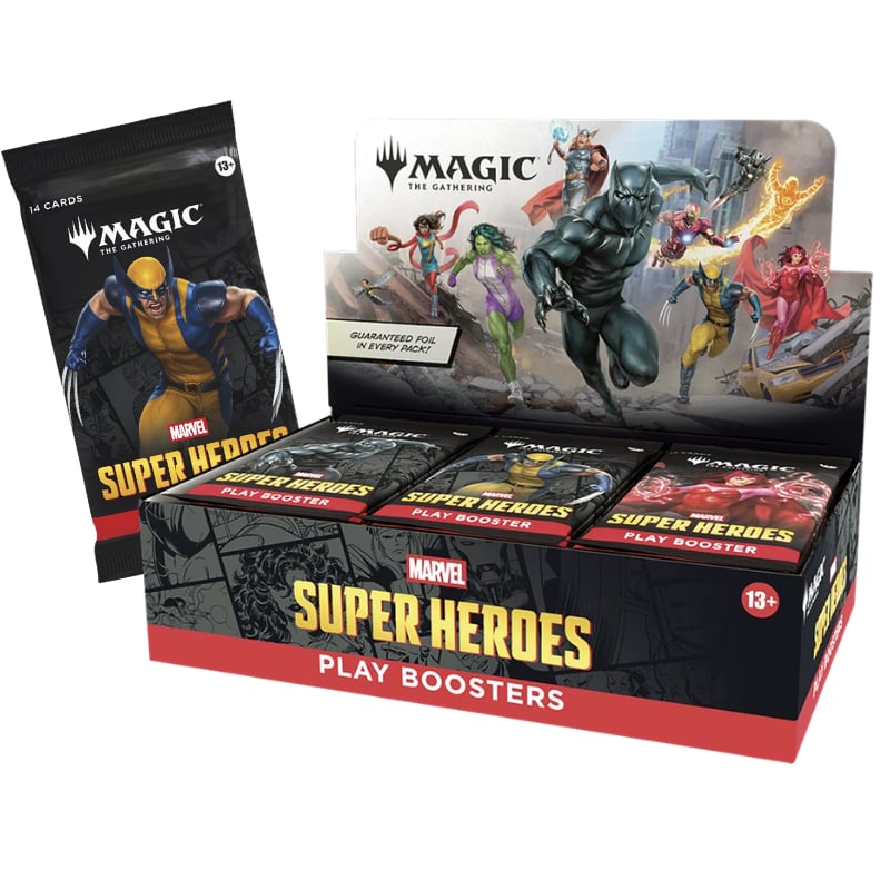 Marvel Super Heroes Play Booster Box