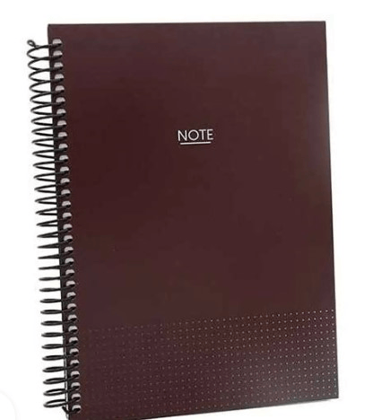 DİLMAN DEFTER NOTE SPİRALLİ SERT KAPAK 17x24 120 YP KARELİ 2267