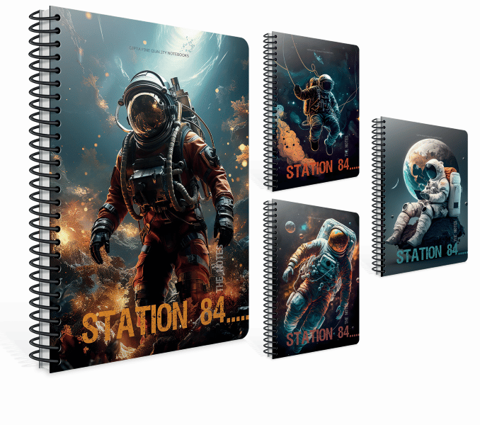GIPTA DEFTER STATION A4 SPİRALLİ KARTON KAPAK 60 YP. ÇİZGİLİ 7176