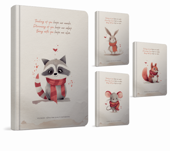 GIPTA DEFTER YOU BOOK 13x21 İP DİKİŞ SERT KAPAK 120 YP. ÇİZGİLİ 7213