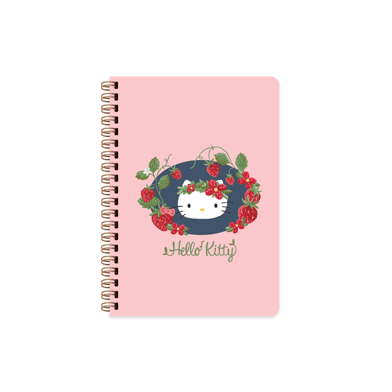 KESKİN DEFTER HELLO KİTTY A5 SPİRALLİ SERT KAPAK 80 YP. ÇİZGİLİ 410151-08