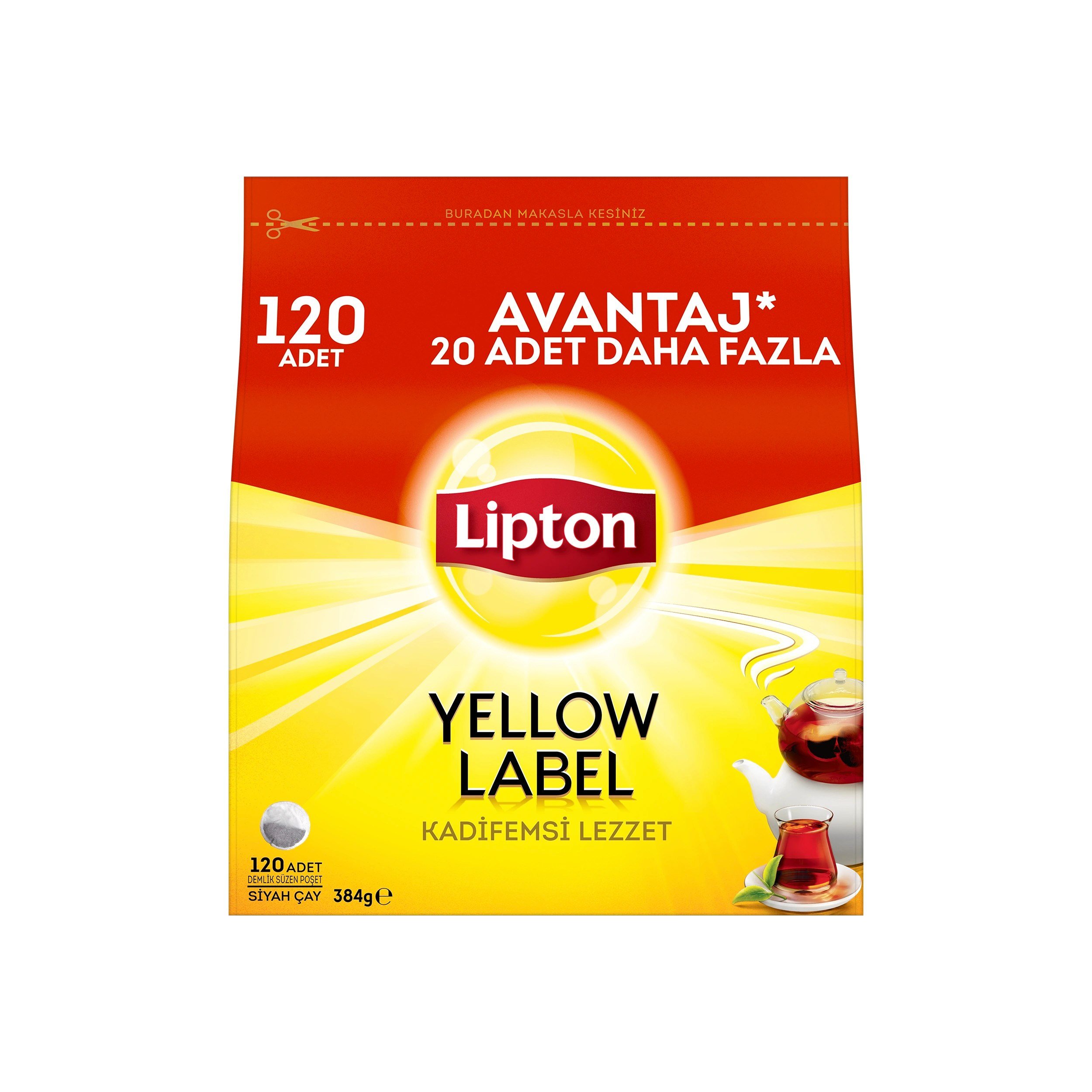 Lipton Yellow Label Demlik Poşet Çay 500'lü