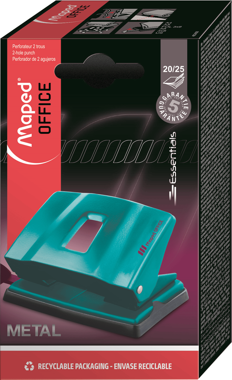 MAPED DELGEÇ ESSENTIALS METAL 2 DELİKLİ DECO 20/25 SAYFA  402400