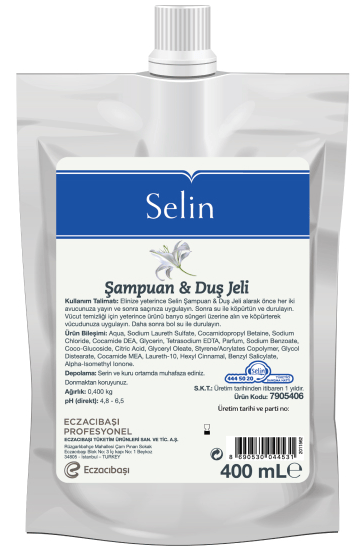 SELİN ŞAMPUAN&DUŞ JELİ 400 ML 7905406