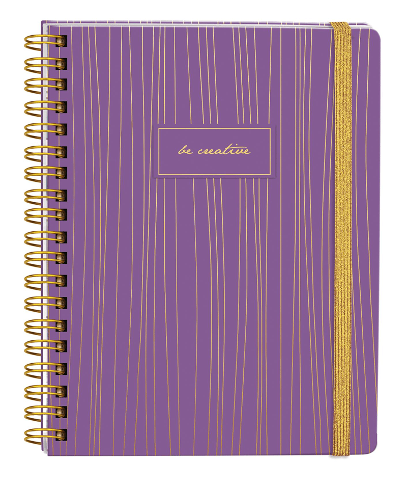VJ DEFTER SERT KAPAK SPİRALLİ 17x24 Cm. 90 Gr. 96 YP. KARELİ 123-0079