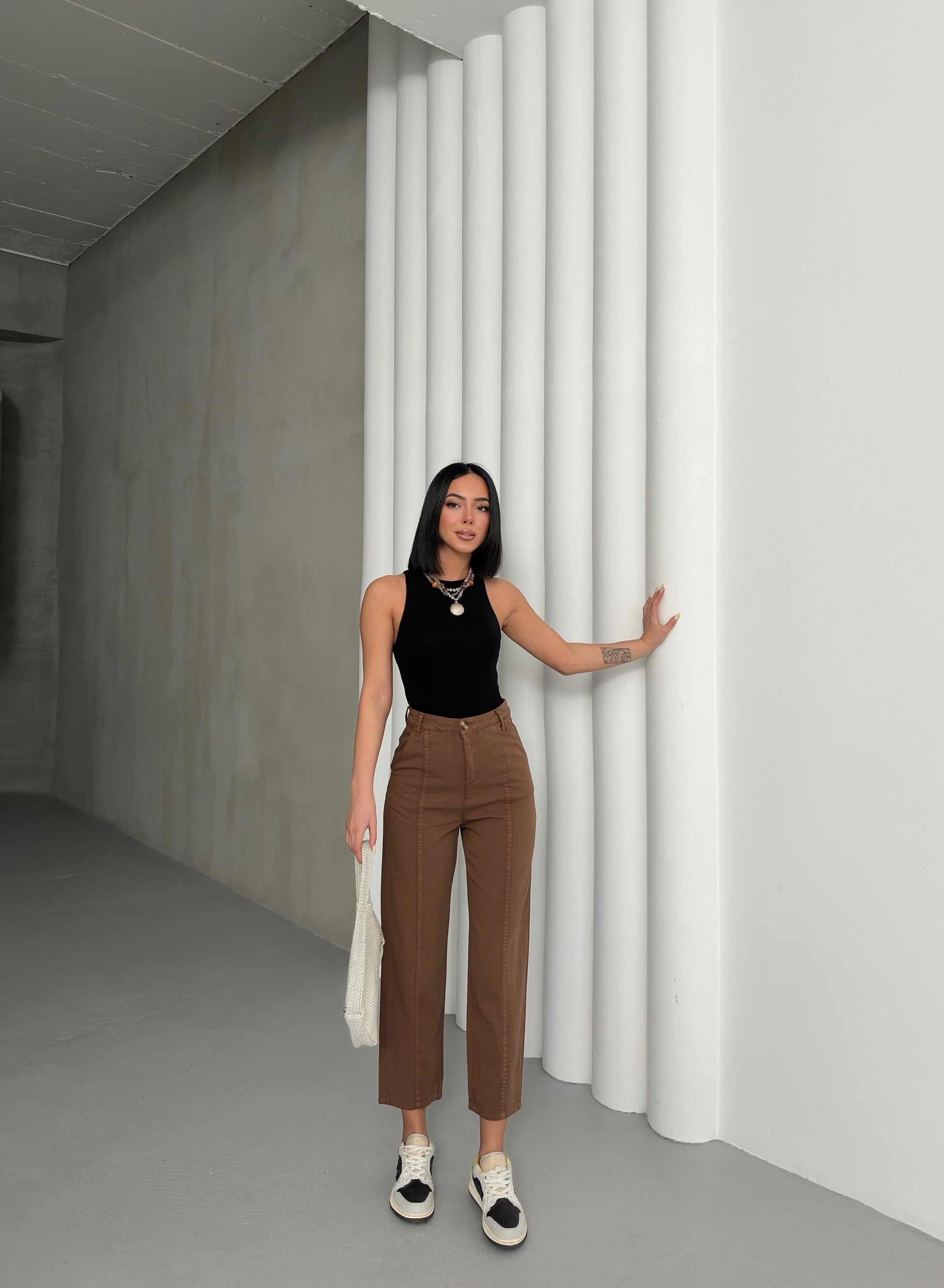 Detaylı Gabardin Pantolon
