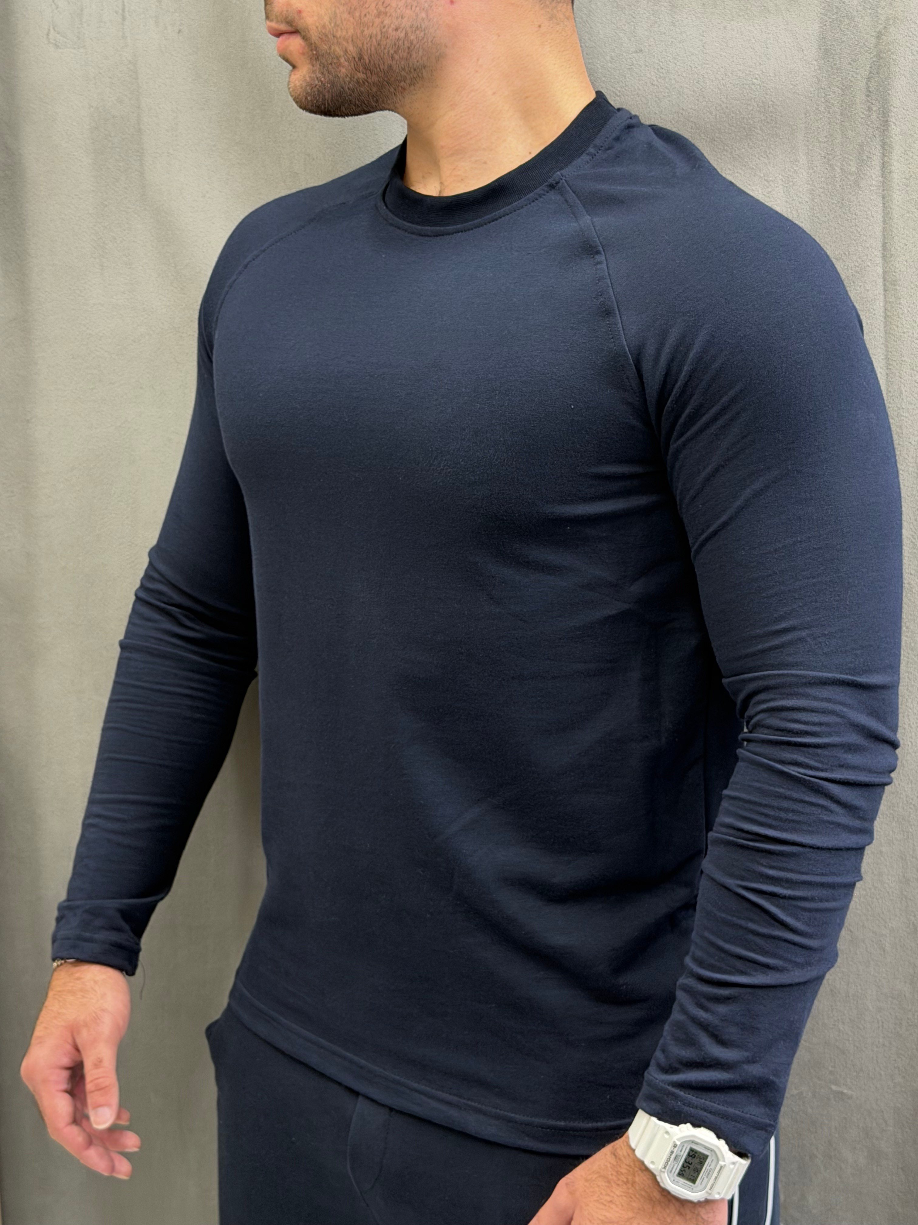 Reglan Kol Detaylı Slimfit Sweatshirt