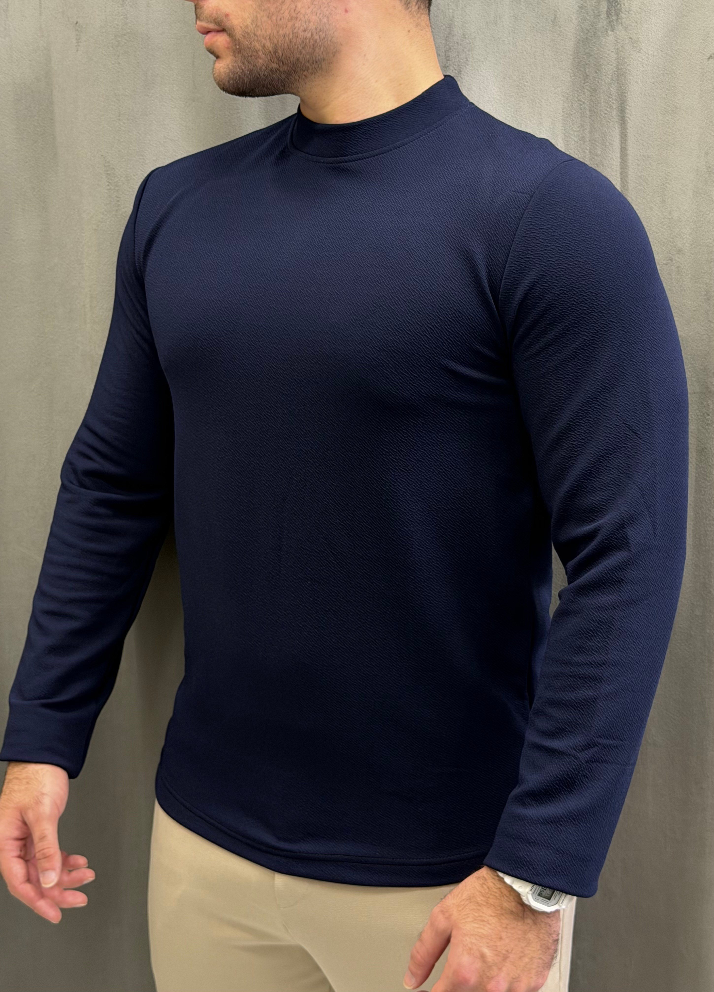 Yarım Balıkçı Yaka Sweatshirt