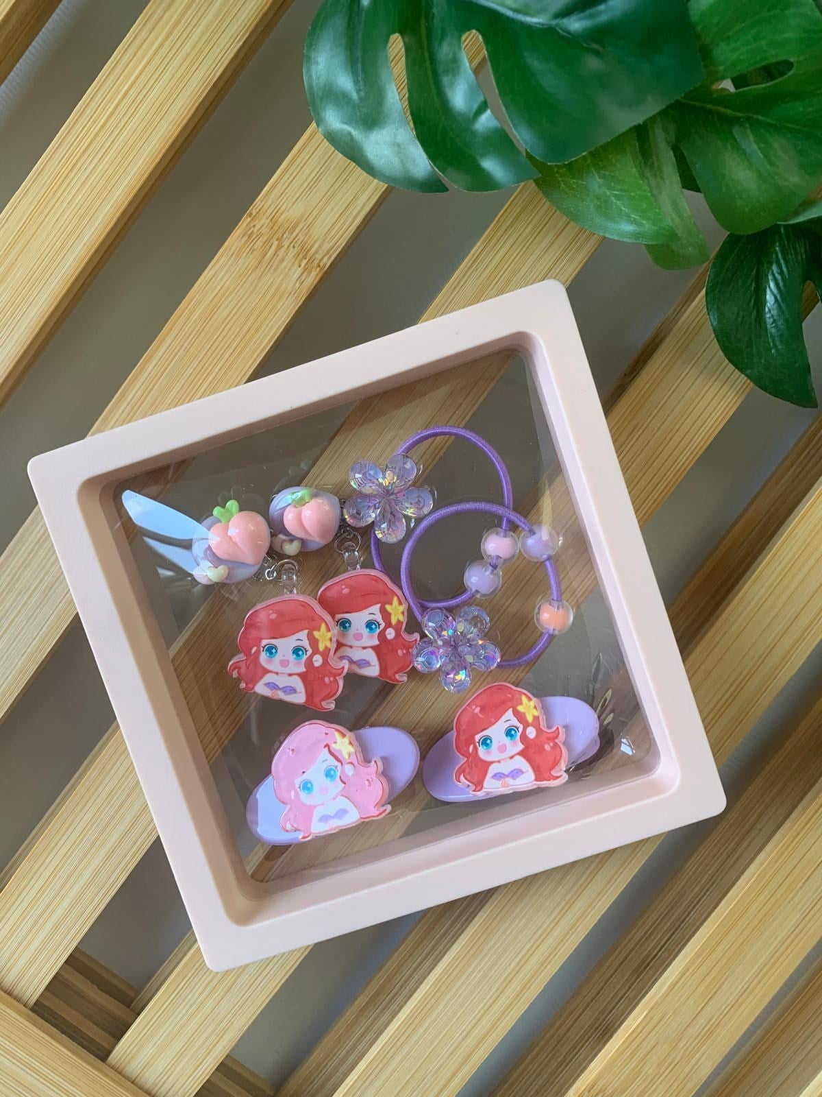 Sweet Luna Kutulu Toka Set-pudra deniz kızı