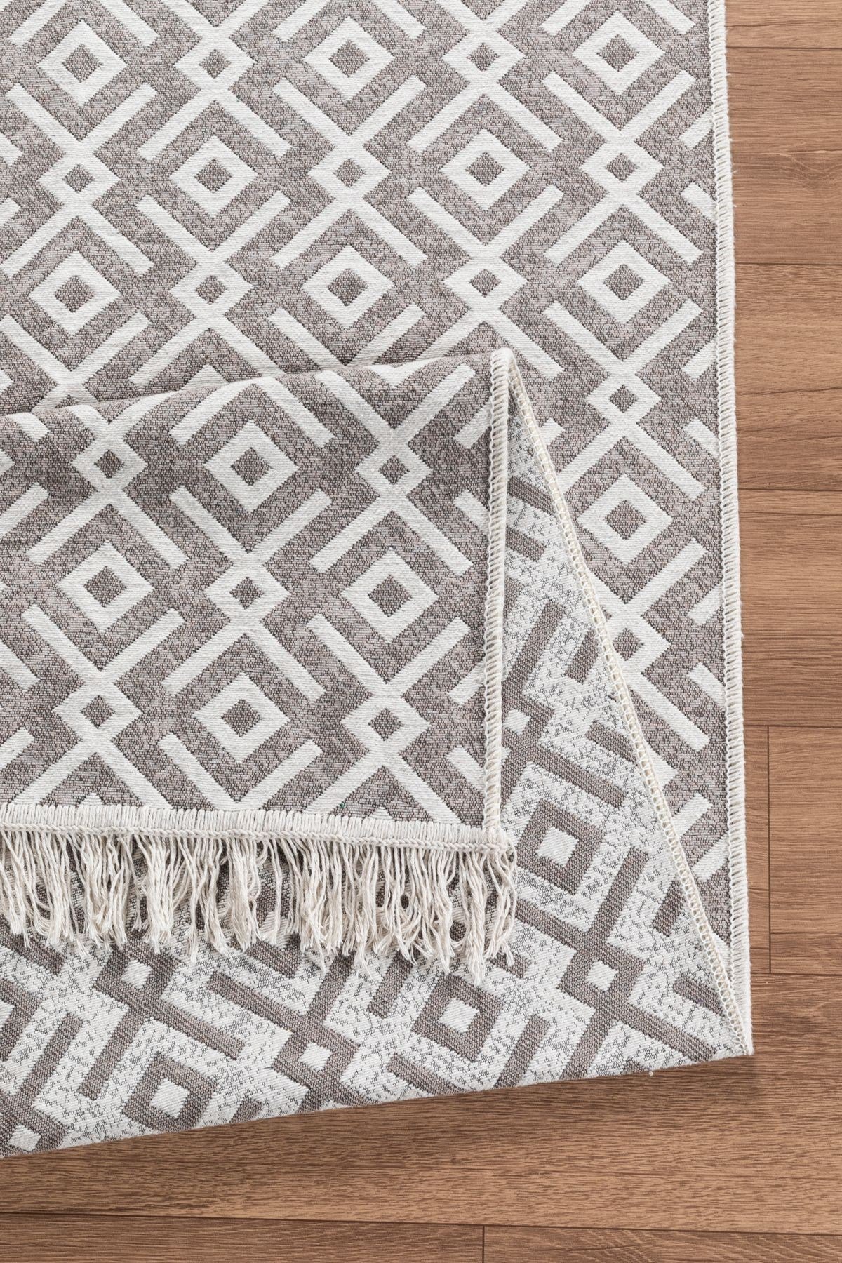 Arya Vl Çift Taraflı,katlanabilir,yıkanabilir,yüksek Kalite Pamuk Salon,oturma Odası,balkon Kilim