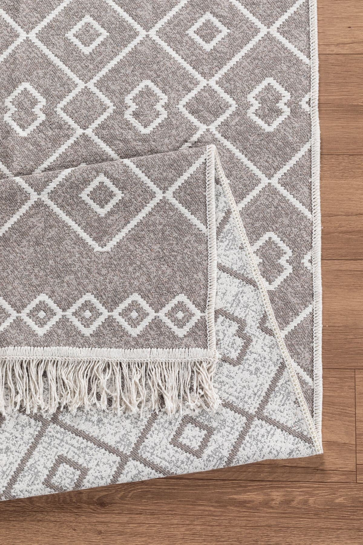 Arya Vl Çift Taraflı,katlanabilir,yıkanabilir,yüksek Kalite Pamuk Salon,oturma Odası,balkon Kilim