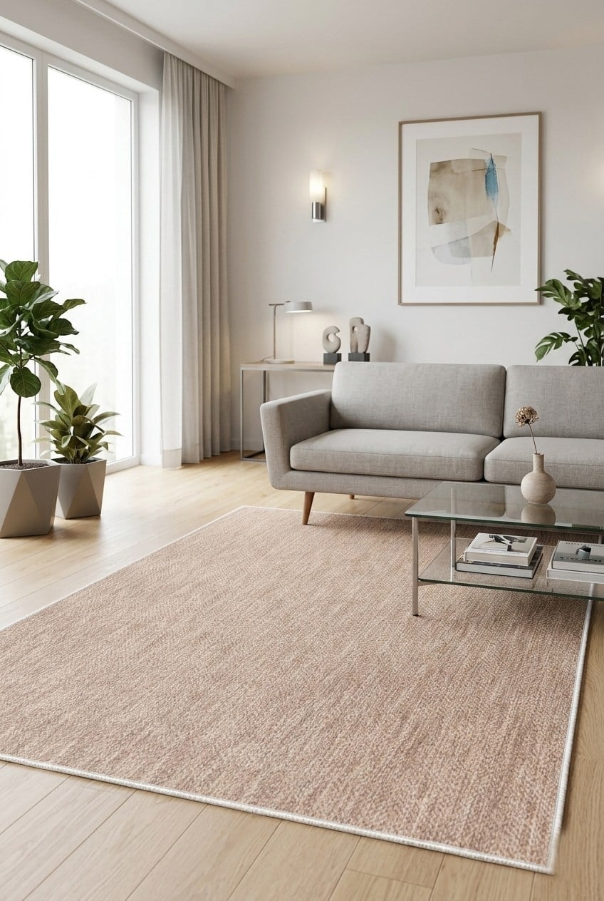 Loom Yeni Nesil Vizon Sisal Yumuşak Dokuma Mutfak Koridor Kilim Kaymaz Pamuk Taban Halı 7103A