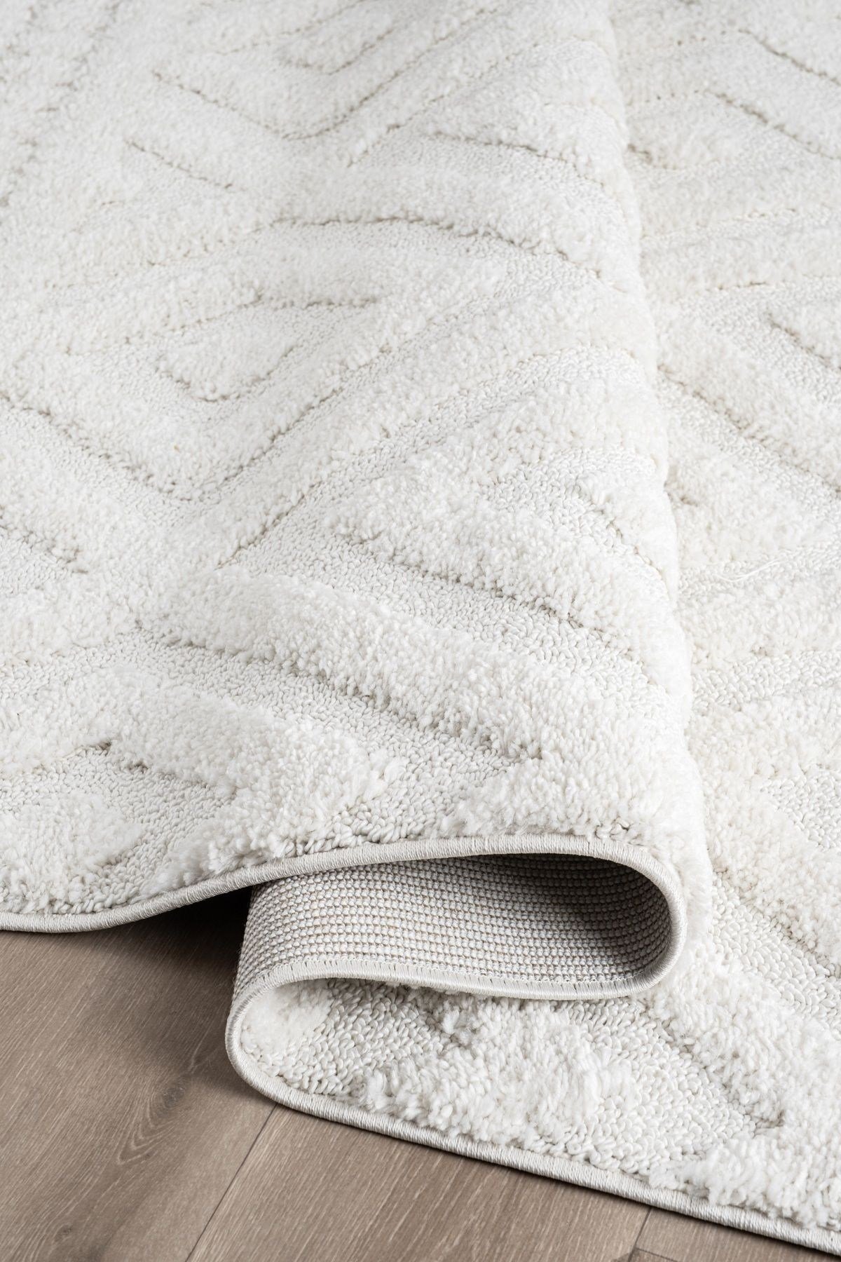 Norway Vl Bukleli Premium Yumuşak Peluş Post Iskandinav Oturma Odası Salon Halısı 64799a