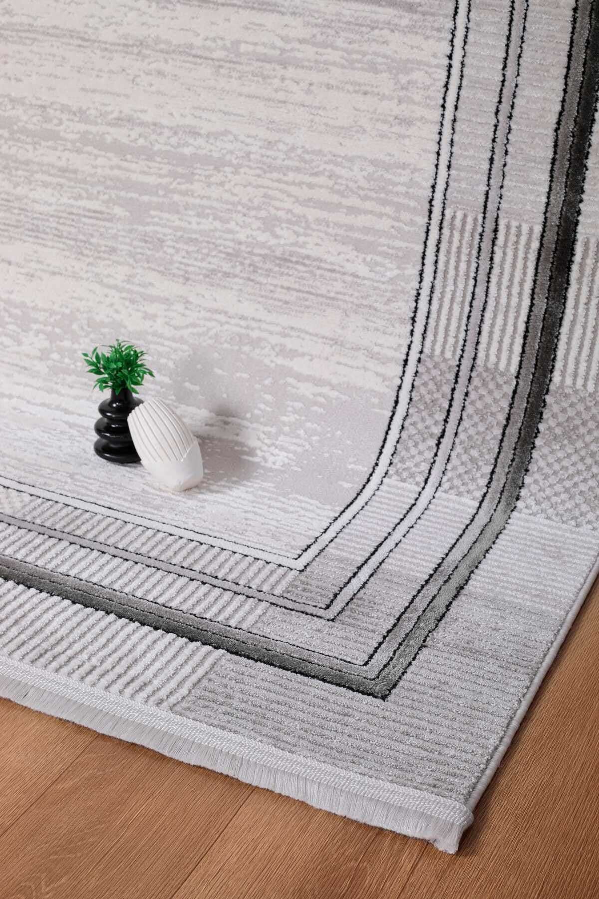 Voyage %100 Akrilik Yumuşak Dokulu Halı Kilim Salon Mutfak Koridor Yolluk Dokuma Makine Halısı