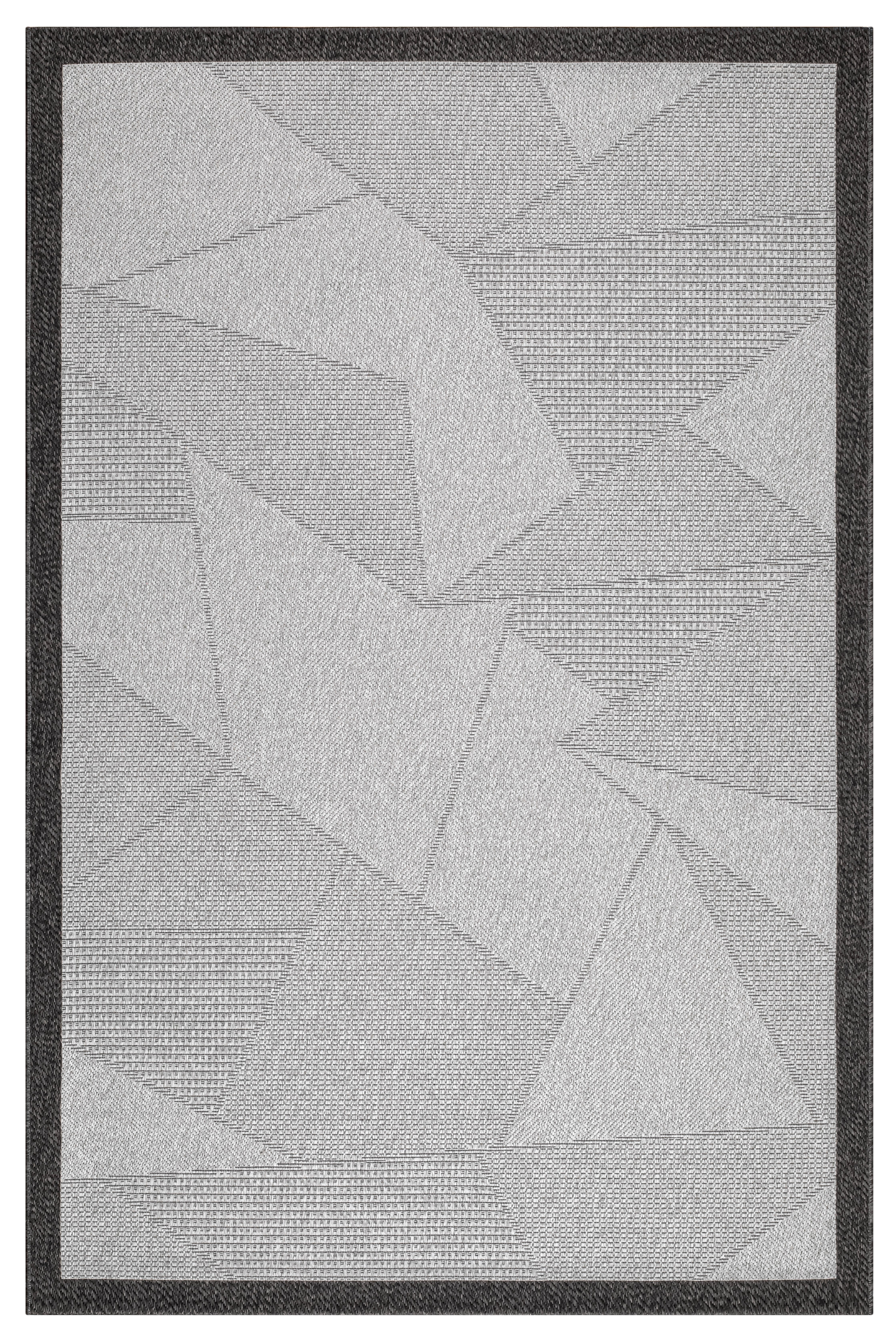 Yeni Nesil Çerçeveli Sisal Yumuşak Dokuma Kilim Kaymaz Pamuk Taban Bordürlü Kilim 7807A