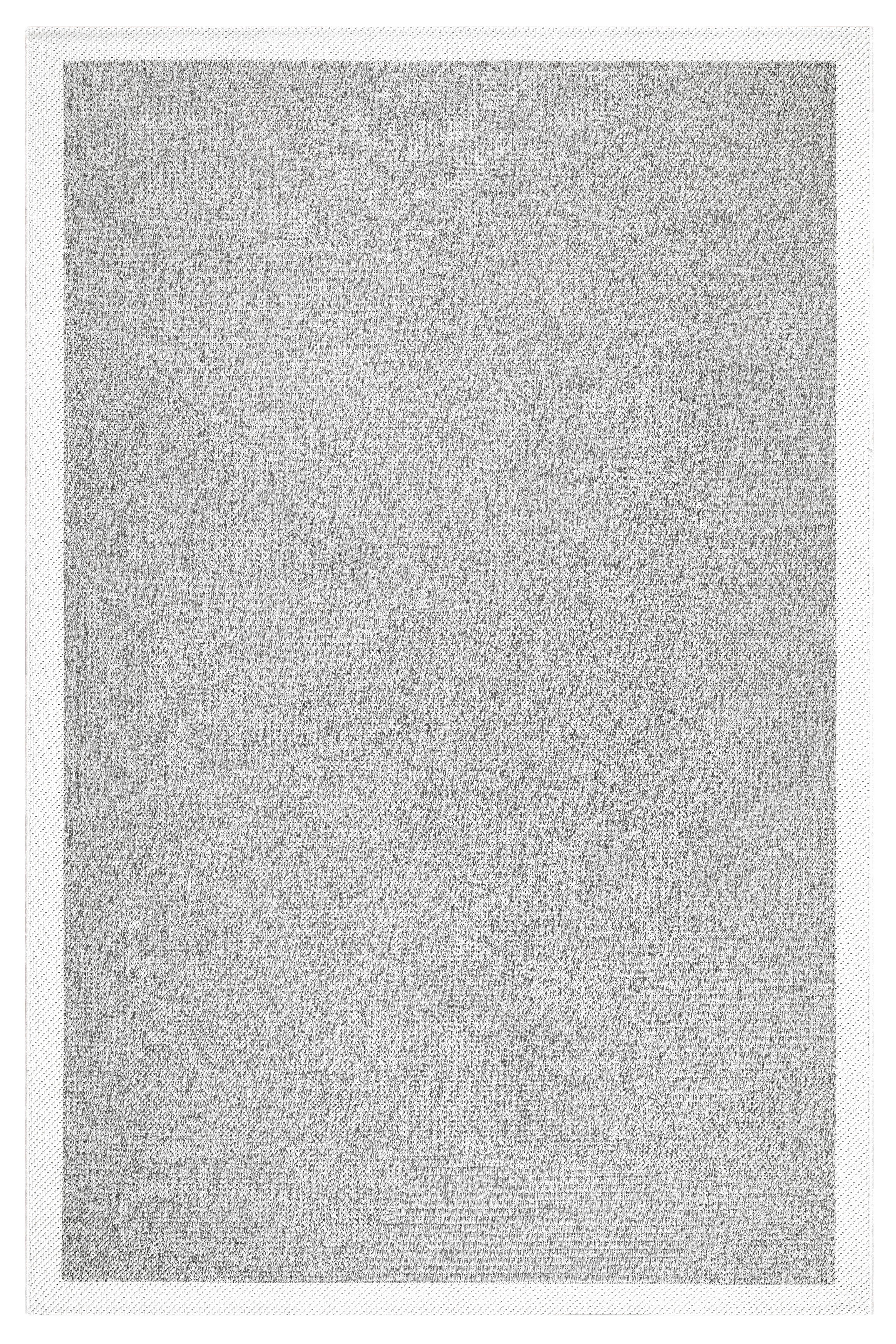 Yeni Nesil Çerçeveli Sisal Yumuşak Dokuma Kilim Kaymaz Pamuk Taban Bordürlü Kilim 7809A