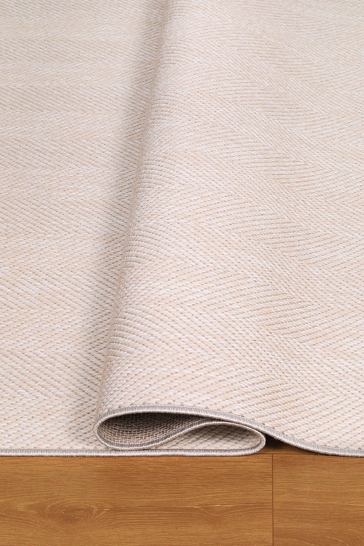 Yumuşak Dokuma Mutfak Koridor Kilim Kaymaz Pamuk Taban Yeni Nesil Bej Sisal Kilim