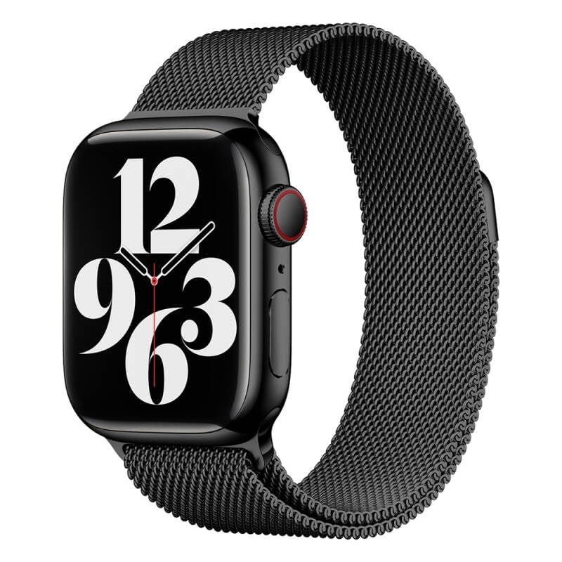 Apple Watch 42mm Zore Band-01 Metal Kordon - Siyah