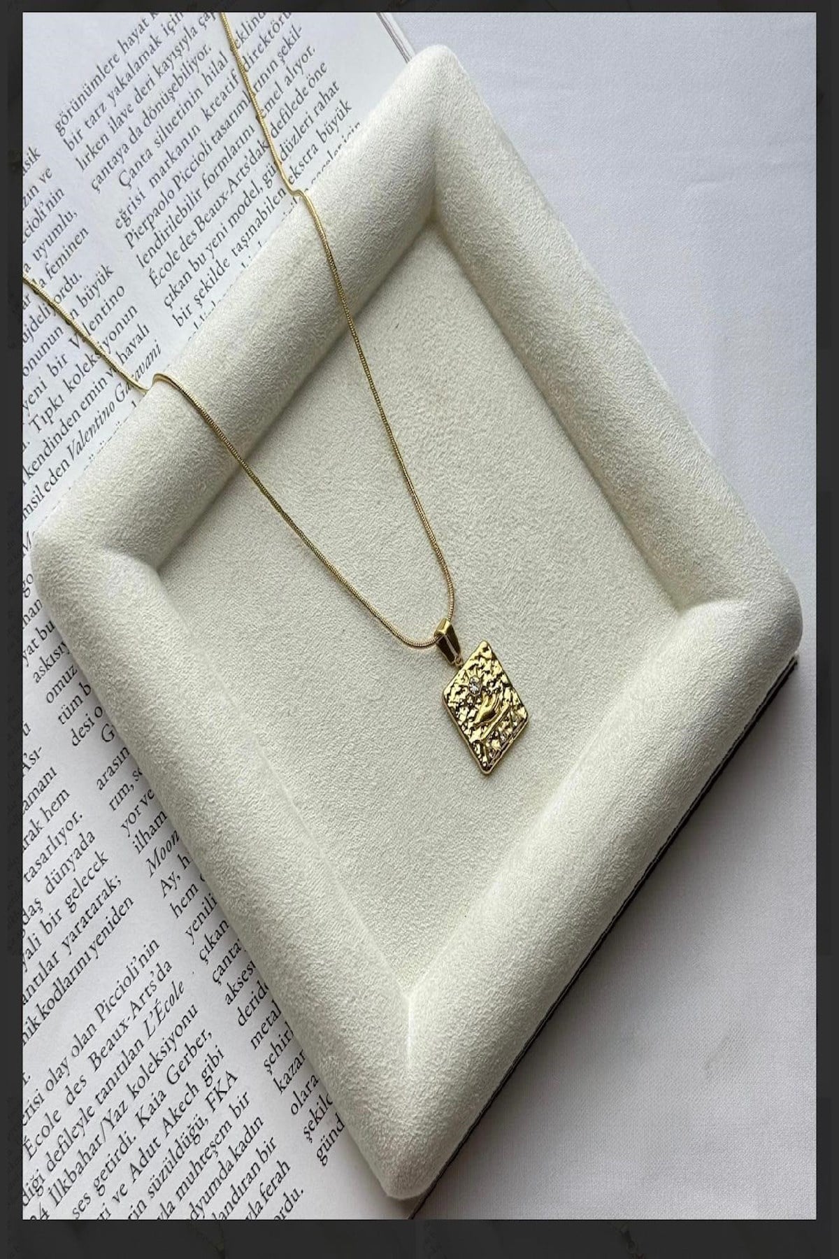 Kadın Çelik Kolye Terazi El Taş Detay Pinterest Kararmaz Kolye 