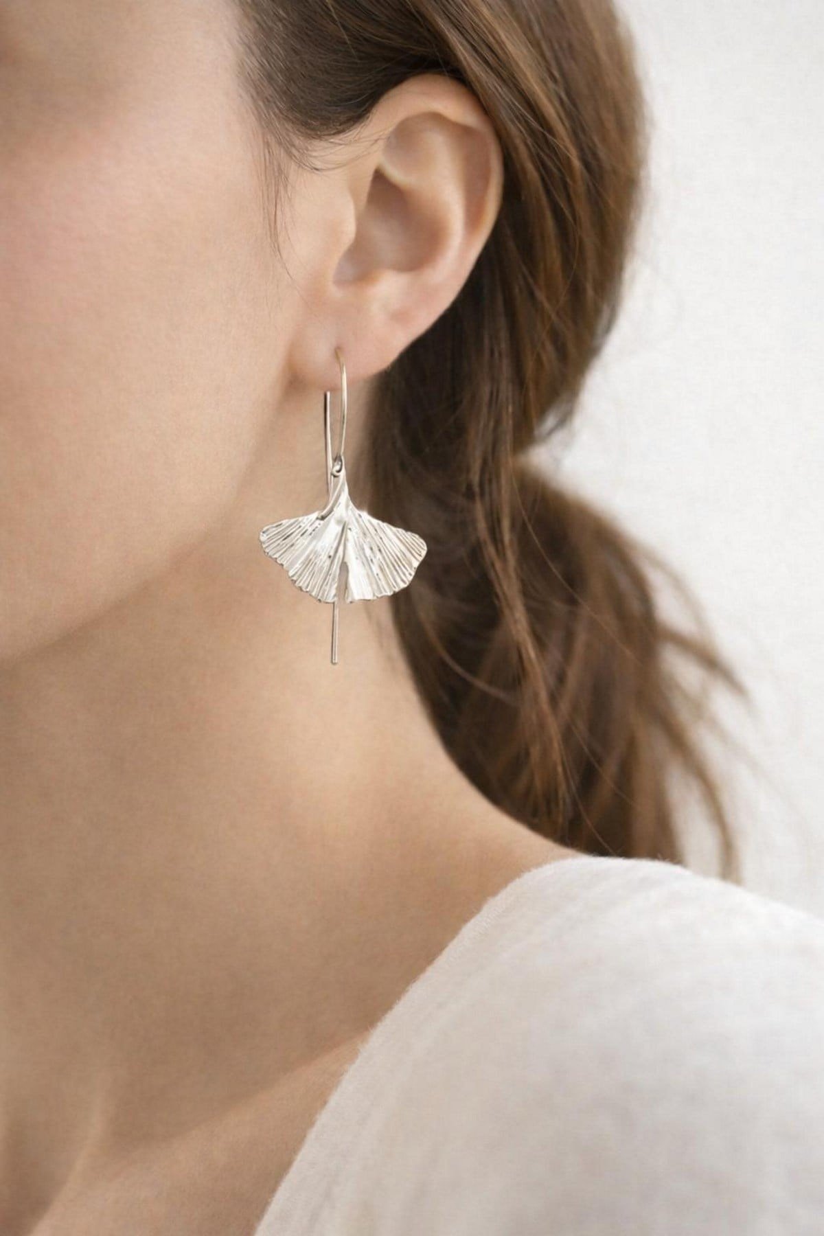 Kadın Küpe 4cm Kuyruk Sallantı Detay Küpe 