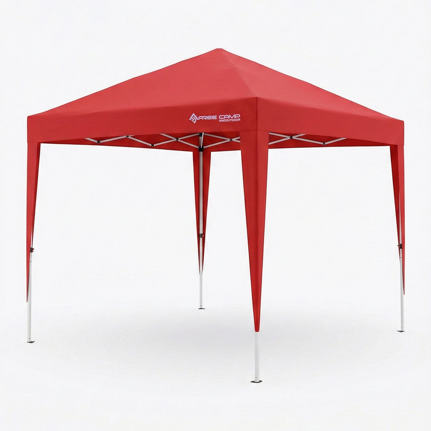 FreeCamp Soria AND1025 240x240cm Pe Otomatik Tente-KIRMIZI
