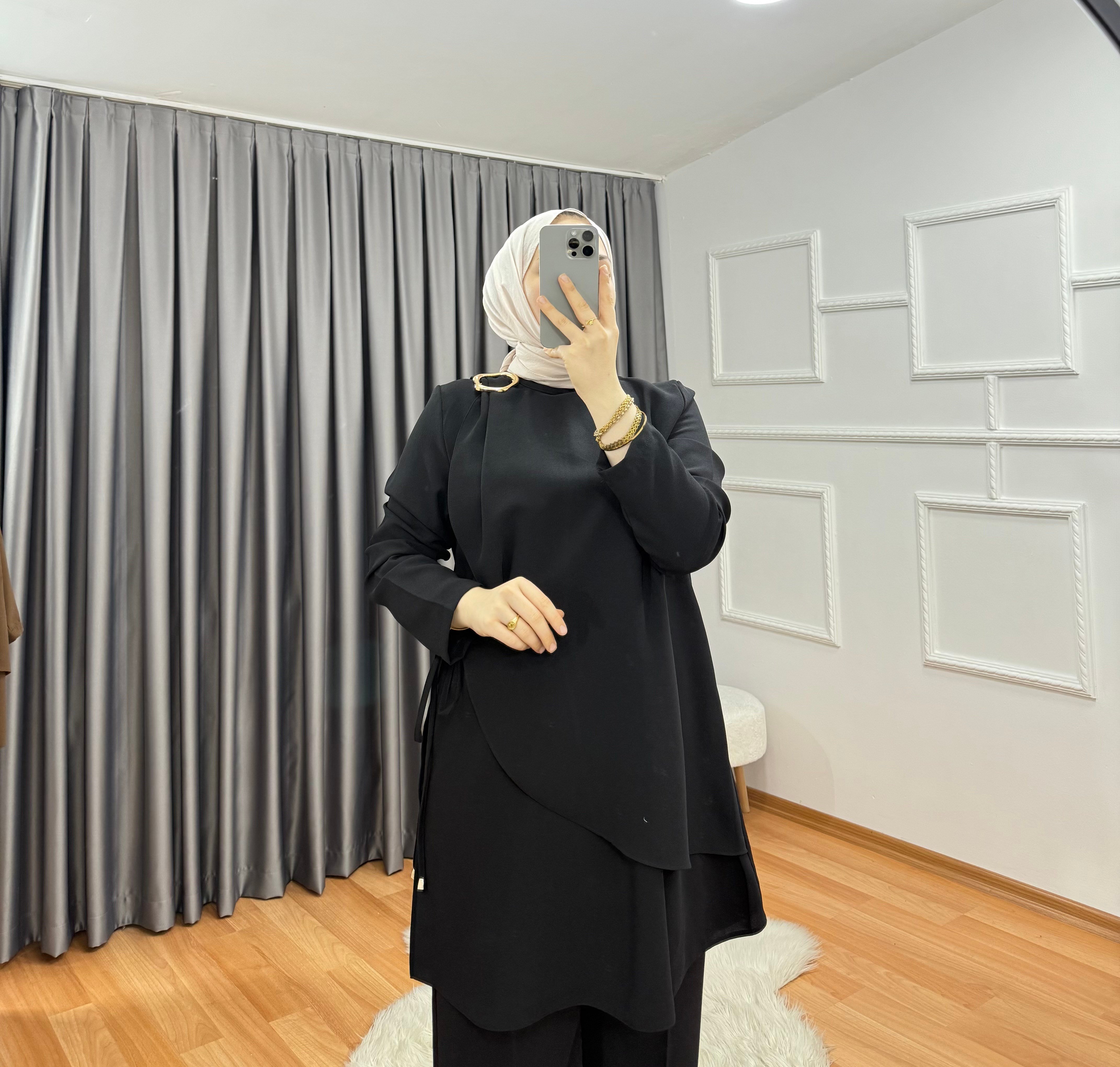 Tina Takım Siyah 1020 